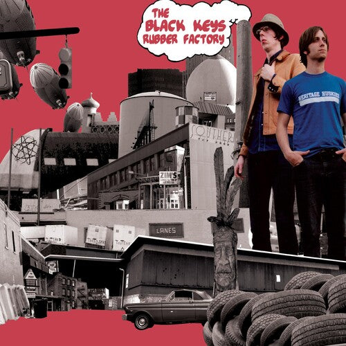 The Black Keys RUBBER FACTORY 180g New Sealed Black Vinyl Record LP