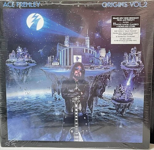 Ace Frehley ORIGINS VOL. 2 Limited Edition NEW SILVER/BLACK COLORED VINYL 2 LP