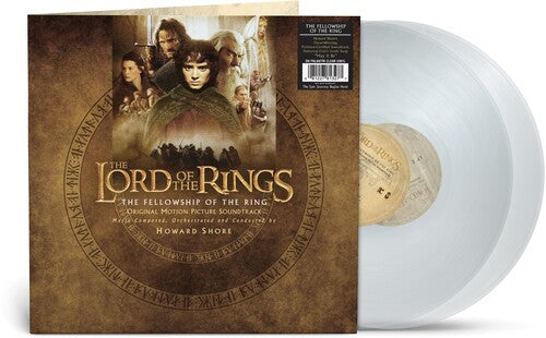 Lord Of The Rings: Fellowship Of The Ring MOVIE SOUNDTRACK New Clear Vinyl 2 LP