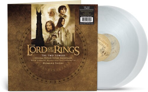 Lord Of The Rings: The Two Towers MOVIE SOUNDTRACK New Limited Clear Vinyl 2 LP