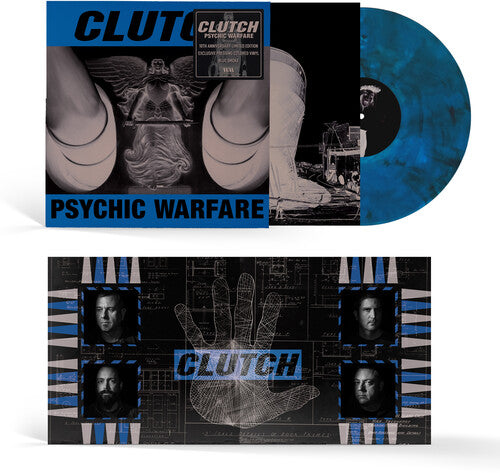 Clutch PSYCHIC WARFARE 10th Anniversary LIMITED New Blue Smoke Colored Vinyl LP