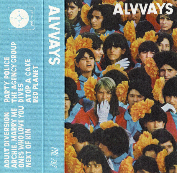 Alvvays SELF TITLED New Sealed Blue Colored Cassette Tape