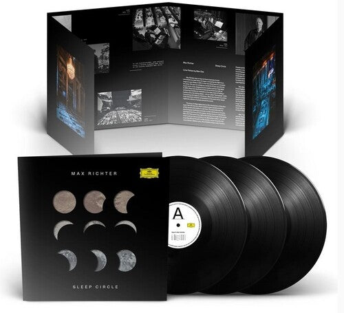 Max Richter SLEEP CIRCLE +8pg Booklet NEW SEALED BLACK VINYL RECORD 3 LP