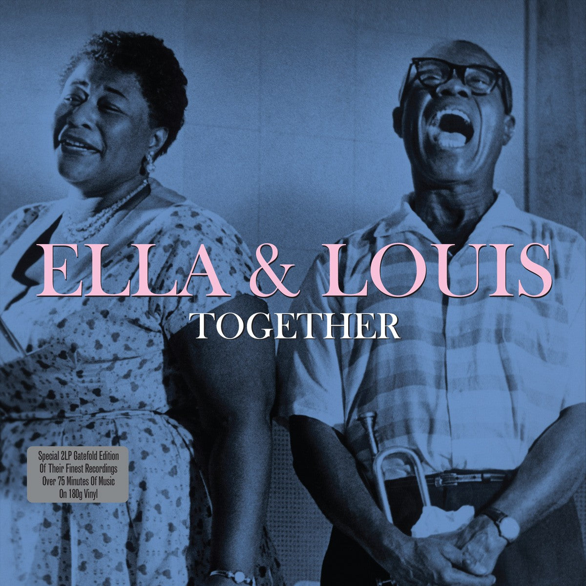 Ella Fitzgerald & Louis Armstrong TOGETHER 180g New Sealed Black Vinyl 2 LP