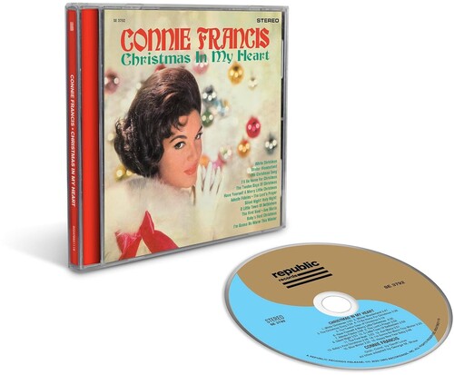 Connie Francis CHRISTMAS IN MY HEART 16 Holiday Songs MUSIC New Sealed CD