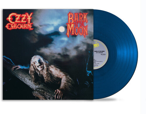 Ozzy Osbourne BARK AT THE MOON +Poster LIMITED New Cobalt Blue Colored Vinyl LP
