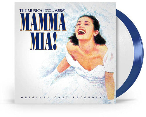 Mamma Mia ORIGINAL LONDON CAST RECORDING New White/Blue Colored Vinyl 2 LP