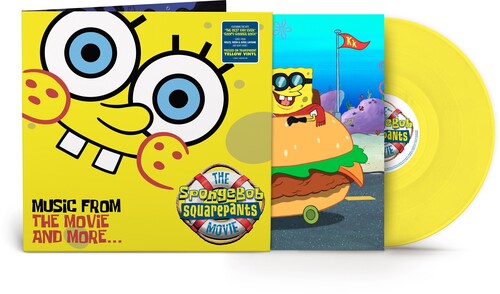 SpongeBob SquarePants Movie ORIGINAL SOUNDTRACK New Yellow Colored Vinyl LP