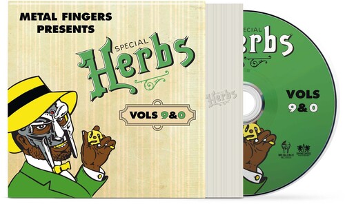 MF Doom METAL FINGERS PRESENTS: SPECIAL HERBS VOL. 9 & 0 New Sealed CD