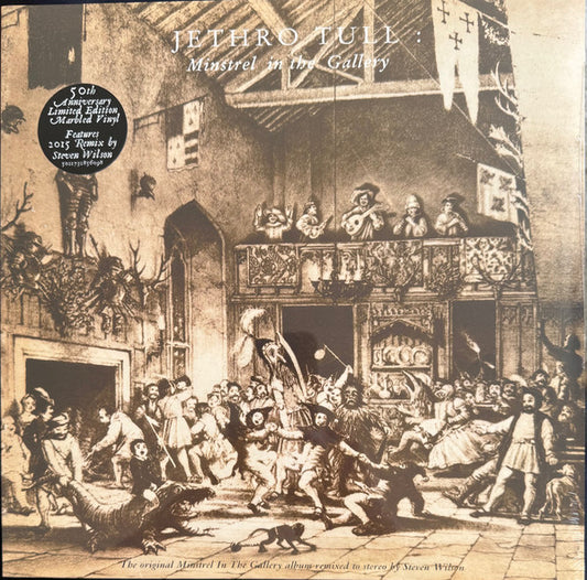 Jethro Tull MINSTREL IN THE GALLERY (50TH ANNIVERSARY) New Colored Vinyl LP