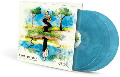 Deep Purple RAPTURE OF THE DEEP 180g LIMITED New Blue Colored Vinyl 3 LP