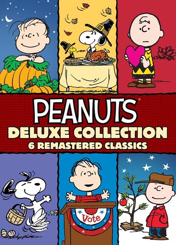 Peanuts Deluxe Collection CHARLIE BROWN Thanksgiving/Christmas+More NEW SEALED 6x DVD