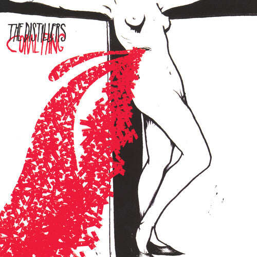 The Distillers CORAL FANG (ROCKTOBER) New Red/Black Splatter Colored Vinyl LP