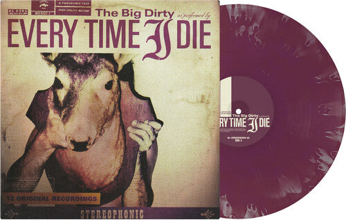 Every Time I Die THE BIG DIRTY Limited Edition NEW WHITE/PURPLE COLORED VINYL LP
