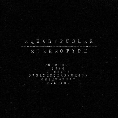 Squarepusher STEREOTYPE Warp Records NEW SEALED BLACK VINYL RECORD LP