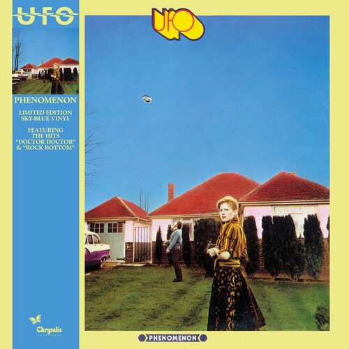 UFO Phenomenon LIMITED EDITION New Sealed Blue Colored Vinyl Record LP