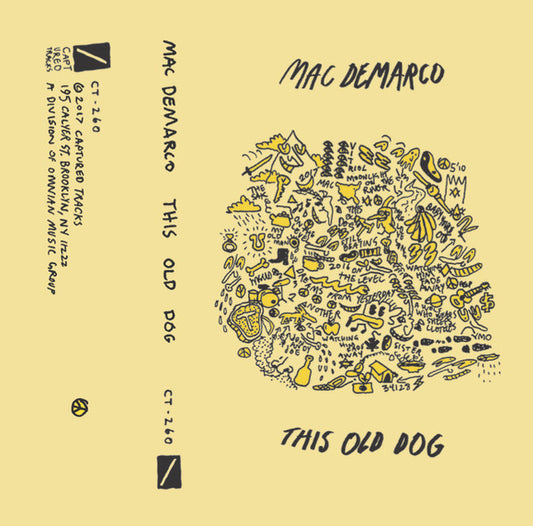 Mac DeMarco THIS OLD DOG New Sealed White Cassette Tape