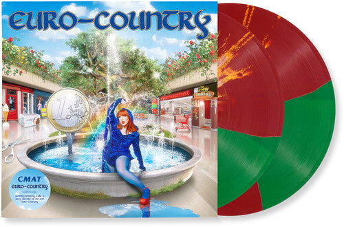 Cmat EURO-COUNTRY Limited Edition NEW SEALED GREEN/RED/YELLOW COLORED VINYL 2 LP