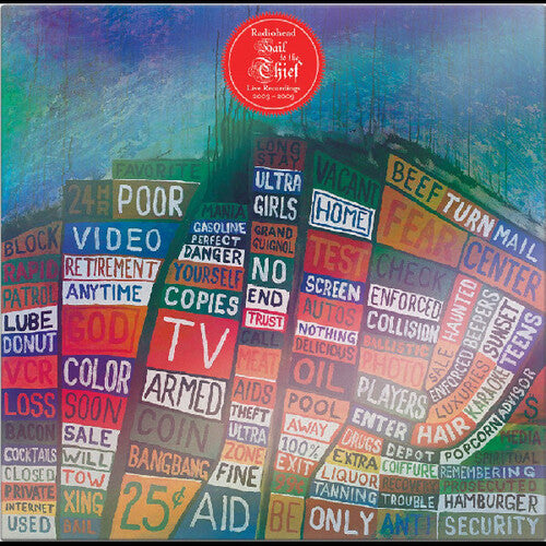 10/31/25 Radiohead HAIL TO THE THIEF (LIVE RECORDINGS 2003-2009) New Limited Red Colored Vinyl LP
