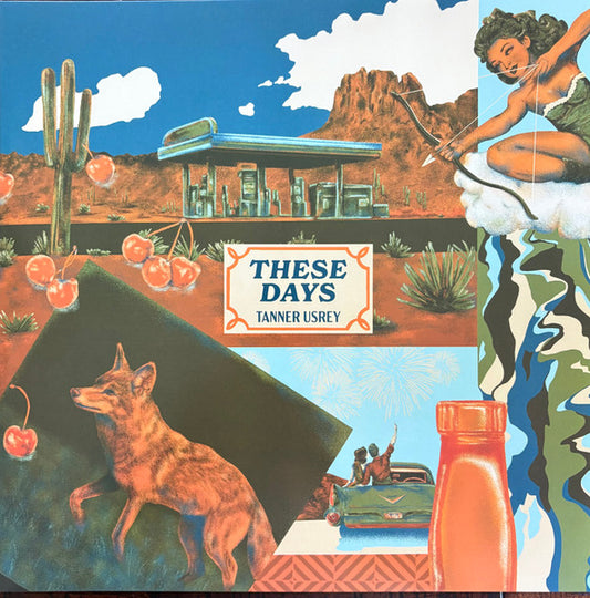 Tanner Usrey THESE DAYS Limited Edition NEW SEALED ORANGE COLORED VINYL LP