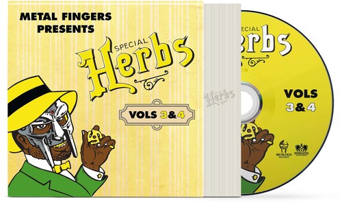 MF Doom METAL FINGERS PRESENTS: SPECIAL HERBS VOL. 3 & 4 New Sealed CD