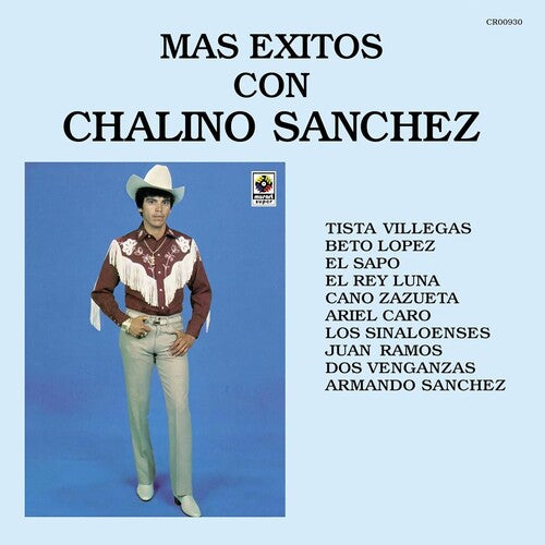 Chalino Sanchez MAS EXITOS CON CHALINO SANCHEZ New Sealed Black Vinyl Record LP