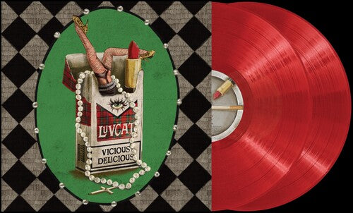 Luvcat VICIOUS DELICIOUS Limited Edition NEW SEALED RED COLORED VINYL 2 LP