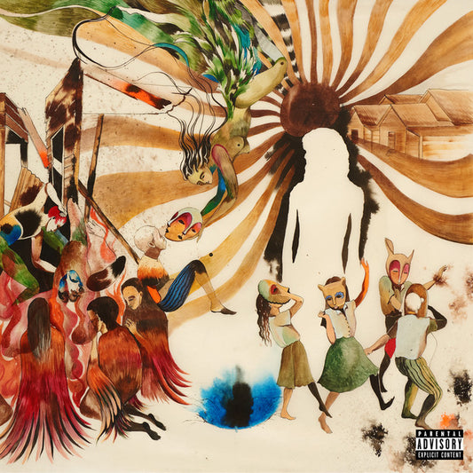 Jid GOD DOES LIKE UGLY (BLACK ICE) New Sealed Limited Colored Vinyl Record 2 LP