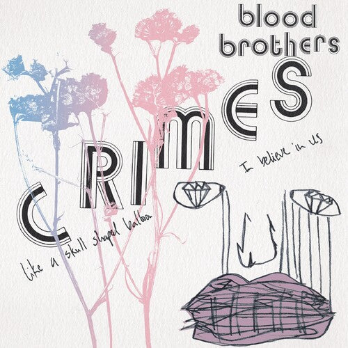 The Blood Brothers CRIMES New Sealed White Colored Vinyl Record LP