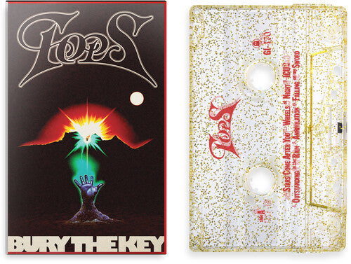 Tops BURY THE KEY New Sealed Clear/Gold Glitter Colored Cassette Tape