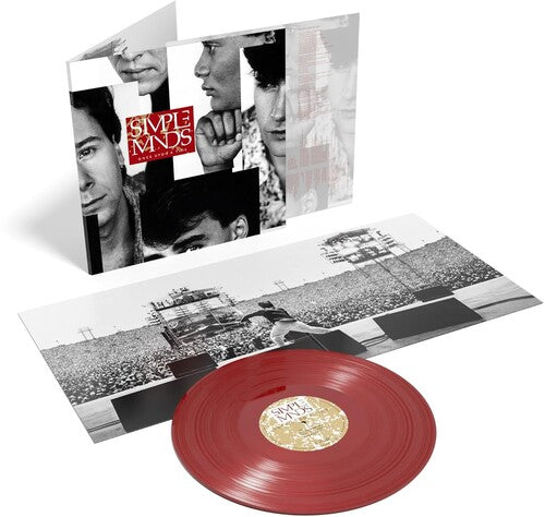 Simple Minds ONCE UPON A TIME New Sealed Limited Edition Red Colored Vinyl LP