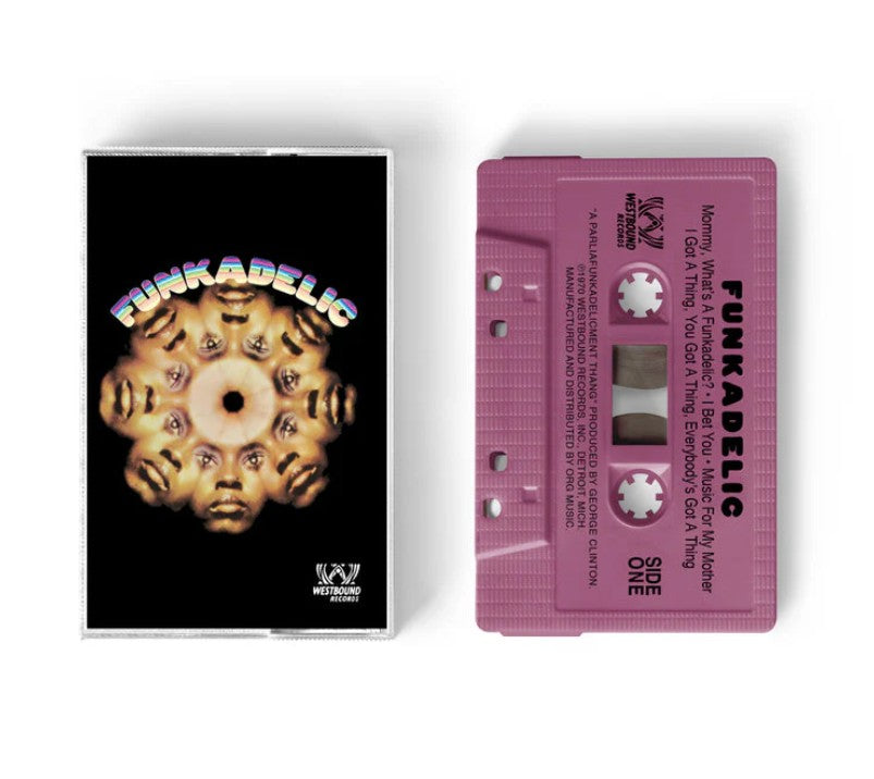 Funkadelic SELF TITLED New Sealed Purple Colored Cassette Tape