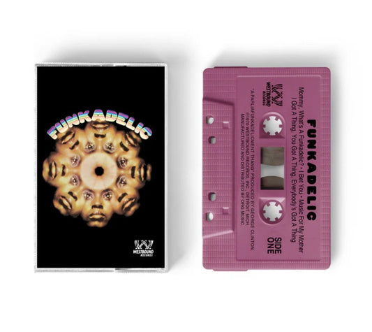 Funkadelic SELF TITLED New Sealed Purple Colored Cassette Tape