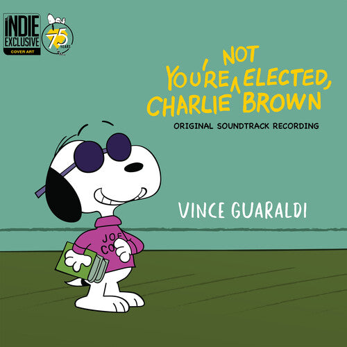 Vince Guaraldi YOU'RE NOT ELECTED, CHARLIE BROWN (ALT COVER) New Sealed CD