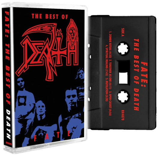Death FATE (THE BEST OF DEATH) New Sealed Black Cassette Tape