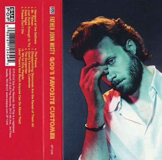 Father John Misty GOD'S FAVORITE CUSTOMER New Purple Colored Cassette Tape