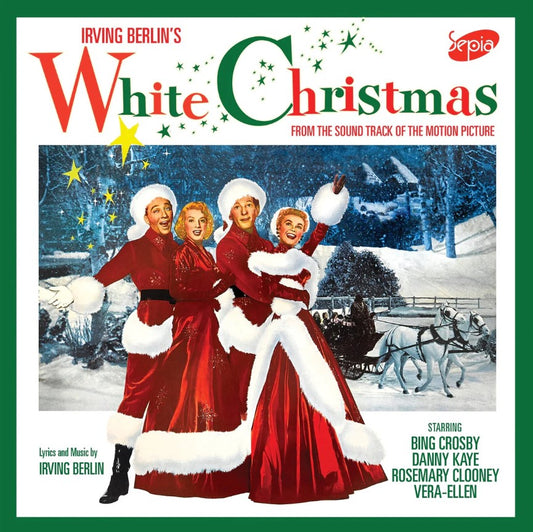 White Christmas MOVIE SOUNDTRACK (WHITE) Bing Crosby/Rosemary Clooney NEW VINYL LP