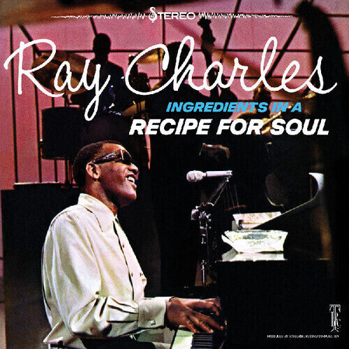 Ray Charles INGREDIENTS IN A RECIPE FOR SOUL New Orange Colored Vinyl Record LP