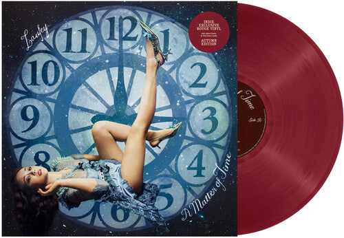 Laufey A MATTER OF TIME (ROUGE) New Limited Edition Colored Vinyl Record LP +7"