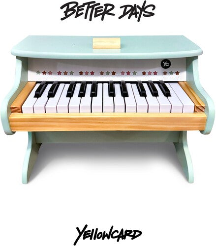 Yellowcard BETTER DAYS Limited Edition NEW PINK/YELLOW SPLATTER COLORED VINYL LP