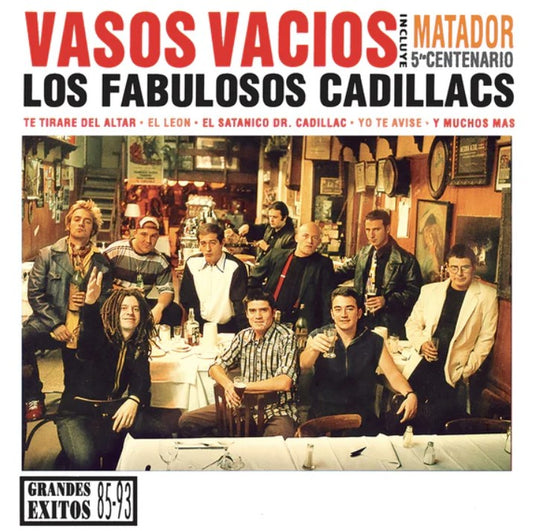 Los Fabulosos Cadillacs VASOS VACIOS New Sealed Black Vinyl Record 2 LP