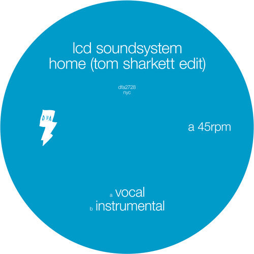 LCD Soundsystem HOME (TOM SHARKETT EDIT) New Sealed Black Vinyl Record 12"