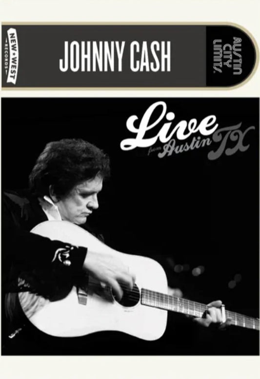 Johnny Cash LIVE FROM AUSTIN, TX New Sealed Cassette Tape