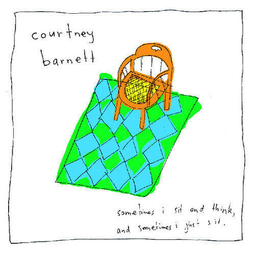 Courtney Barnett SOMETIMES I SIT AND THINK New Red/Yellow Colored Vinyl LP