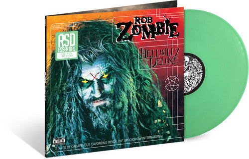 Rob Zombie HELLBILLY DELUXE (GLOW IN THE DARK) New Limited Colored Vinyl LP