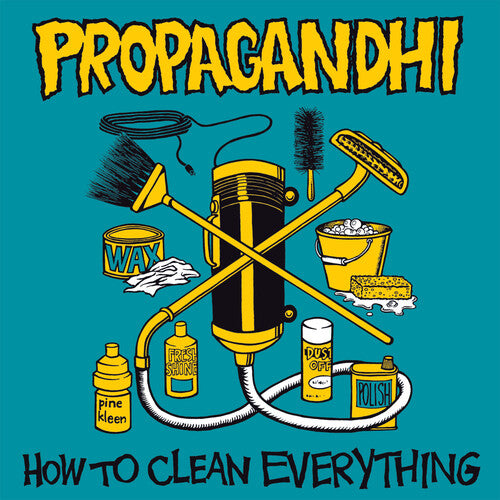 Propagandhi HOW TO CLEAN EVERYTHING New Sealed Yellow Colored Vinyl Record LP