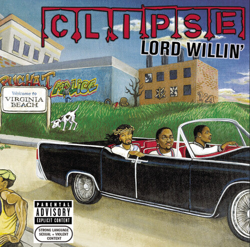 Clipse LORD WILLIN' Limited Edition NEW SEALED SILVER COLORED VINYL RECORD 2 LP