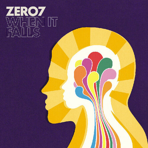 Zero 7 WHEN IT FALLS (ORANGE/GREEN) New Sealed Limited Colored Vinyl Record 2 LP