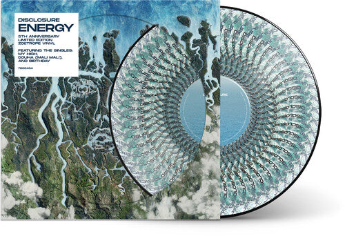 Disclosure ENERGY Limited Edition NEW SEALED VINYL ZOETROPE PICTURE DISC LP