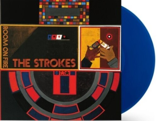 Strokes Room On Fire BLUE VINYL LP